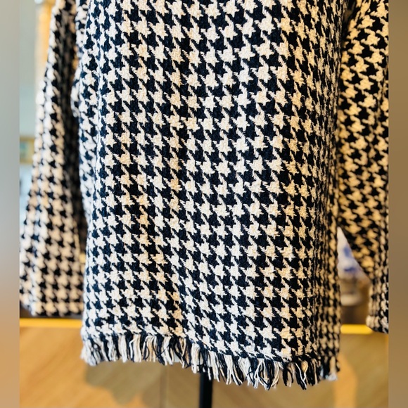 ZARA Houndstooth Top size Small - Picture 8 of 10